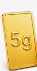 5 Gram 24K Gold Coin Udala