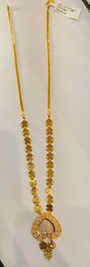 Elegant Gold Dokia Necklace Udala